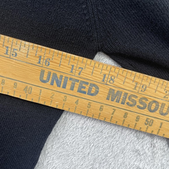 Northern Isles Preppy Sweater Women Feminine Colorful Crochet Floral Trim Size S - Picture 8 of 10